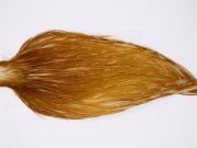 12372 JimsFlyCo Dry Fly Hackle Grade 3 Rooster Cape Ginger Ties Size 8-20