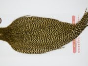 12382 Whiting Dry Fly Hackle Bronze Grade Rooster Cape Grizzly Golden Straw Ties Size 10-20