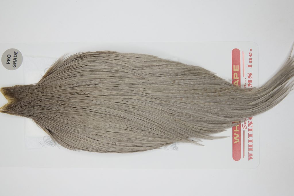 12387 Whiting Dry Fly Hackle Pro Grade Rooster Cape Medium Dun Ties Size 8-20