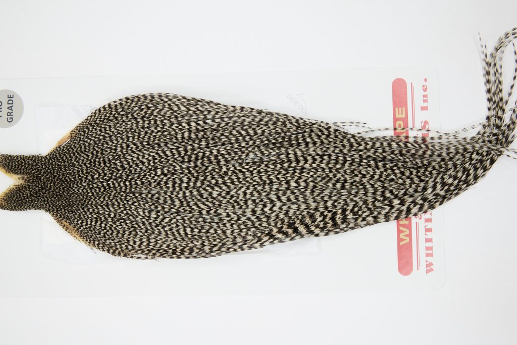12389 Whiting Dry Fly Hackle Pro Grade Rooster Cape Grizzly Ties Size 10-20