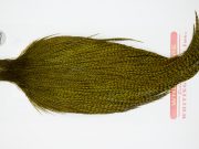 12399 Whiting Dry Fly Hackle Pro Grade Rooster Cape Grizzly Dark Olive Ties Size 10-22