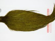 12399 Whiting Dry Fly Hackle Pro Grade Rooster Cape Grizzly Dark Olive Ties Size 10-22