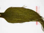 12404 Whiting Dry Fly Hackle Pro Grade Rooster Cape Grizzly Dark Olive Ties Size 10-22