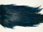 12419 Coq De Leon Dry Fly Hackle Bronze Grade Rooster Saddle Kingfisher Blue Ties Size NA