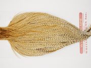 10225 Whiting Dry Fly Hackle Pro Grade Rooster Saddle Barred Medium Ginger Ties Size 8-22