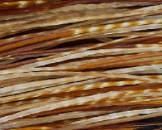Barred-Ginger Yellowstone Barred Ginger Rooster Capes and Saddles Fly Tying Hackle